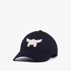 MCM Essential Logo Cap In Cotton Twill